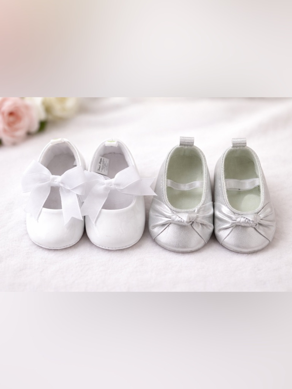 Carter’s & First Steps | Newborn Baby Girl | Shoe Bundle